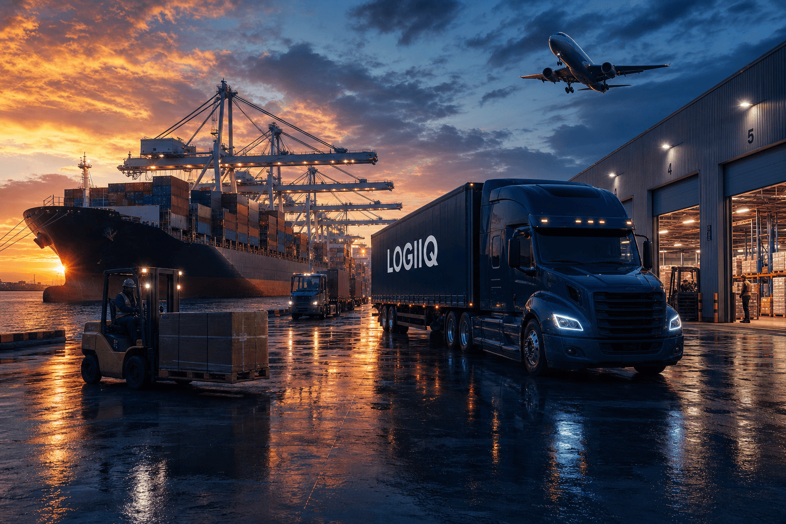 LogiIQ logistics operations
